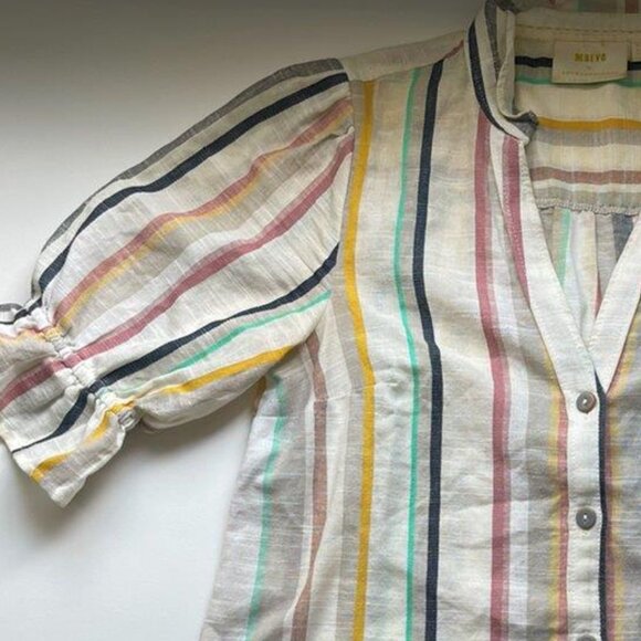 Anthropologie Summer Blouse Top S/M - Picture 1 of 3